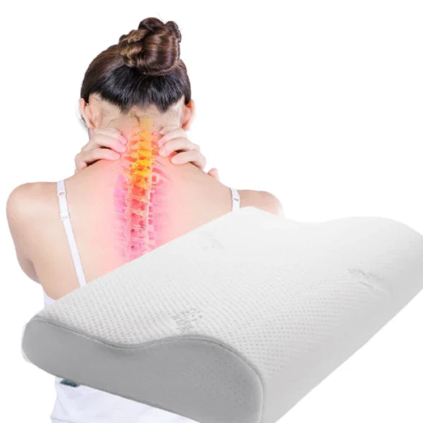 Mejora tu sueño y reduce el dolor cervical con la almohada viscoelástica VivaFarma®. Diseño ergonómico, frescura y máxima comodidad.