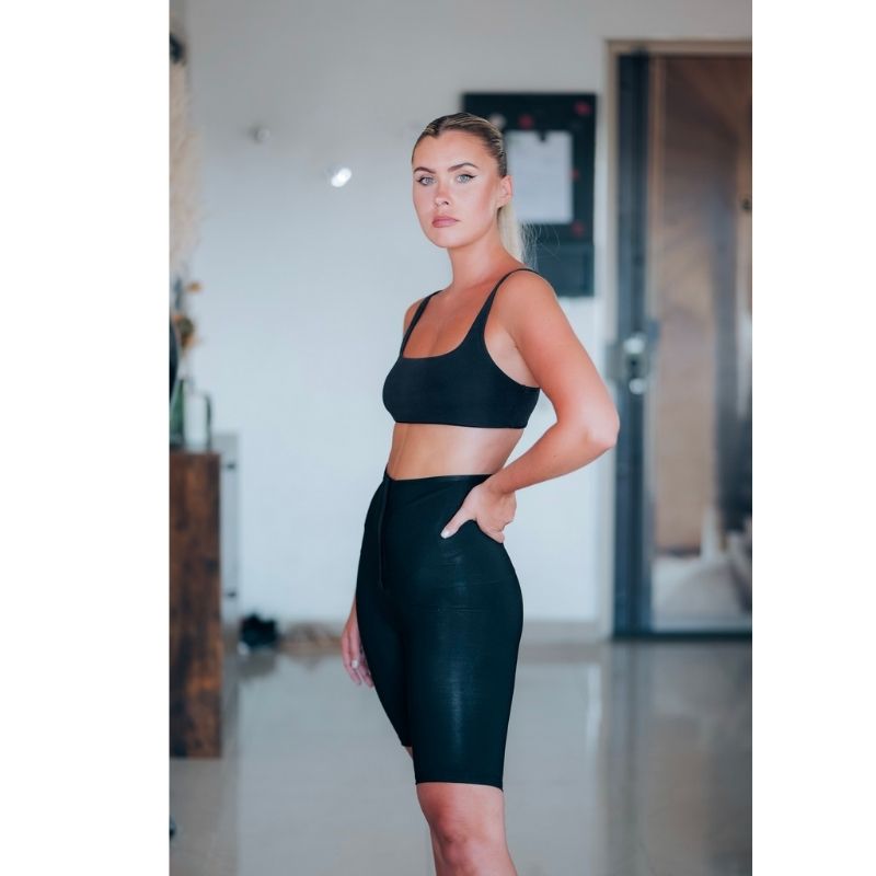 Adelgaza y moldea tu cuerpo con Extreme Sweat. Shorts cómodos, eficaces y sin químicos, ideales para deporte y uso diario.
